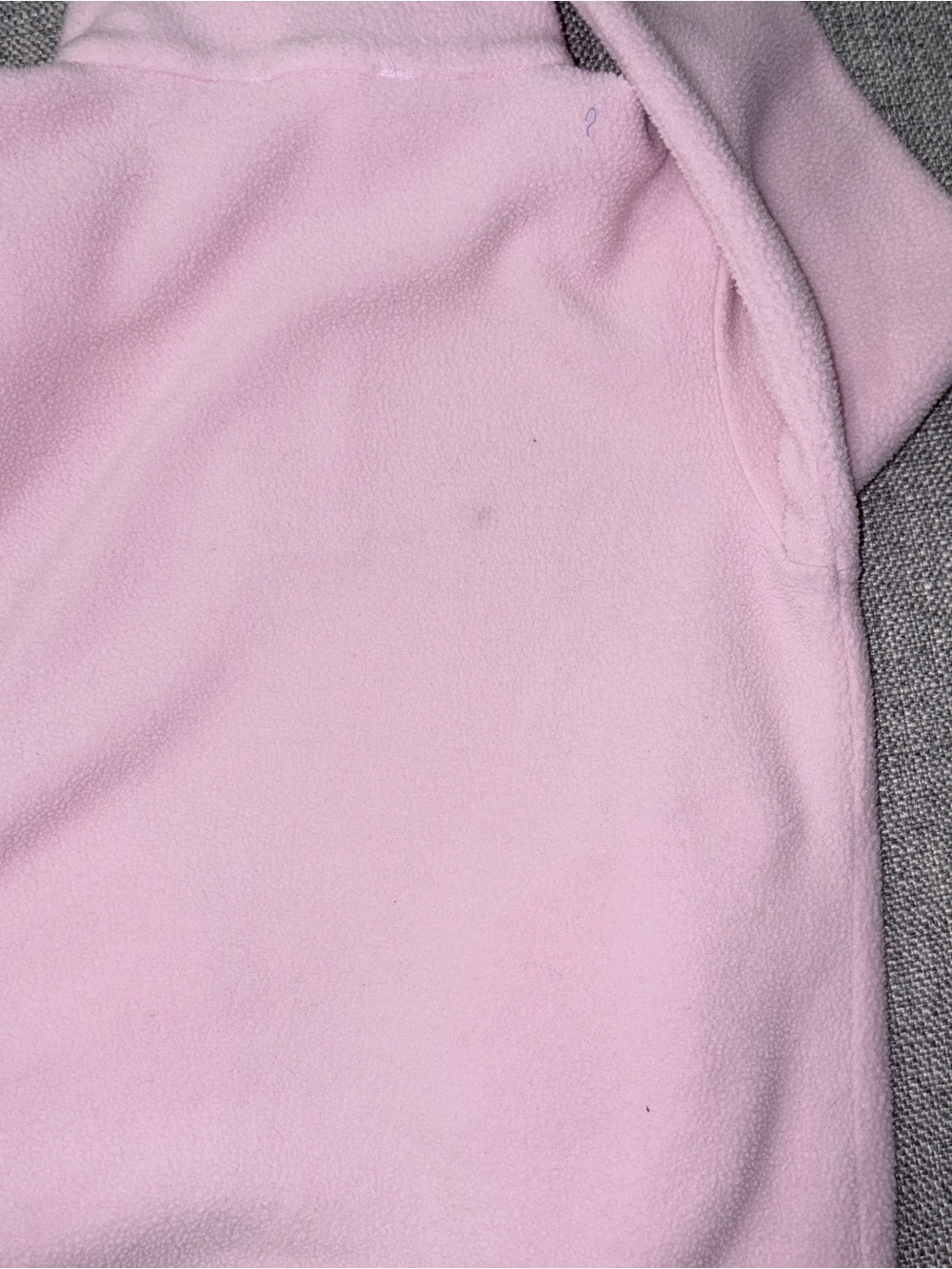 The Beaufort Bonnet Company Light Pink Half-Zip Fleece Pullover - Picture 2 of 2